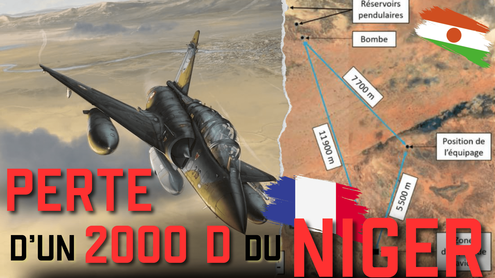 CRASH D'UN MIRAGE 2000 DU NIGER ! LOI DE MURPHY ?