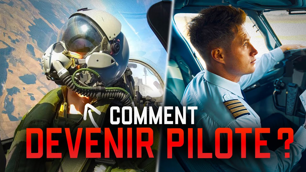 DEVENIR PILOTE EN 2023 ? PILOTE DE CHASSE - PILOTE DE LIGNE