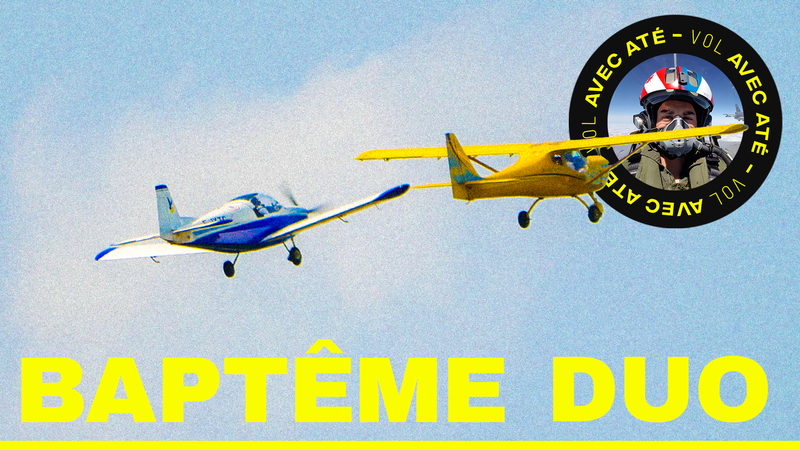 Baptême de vol en duo avec Até